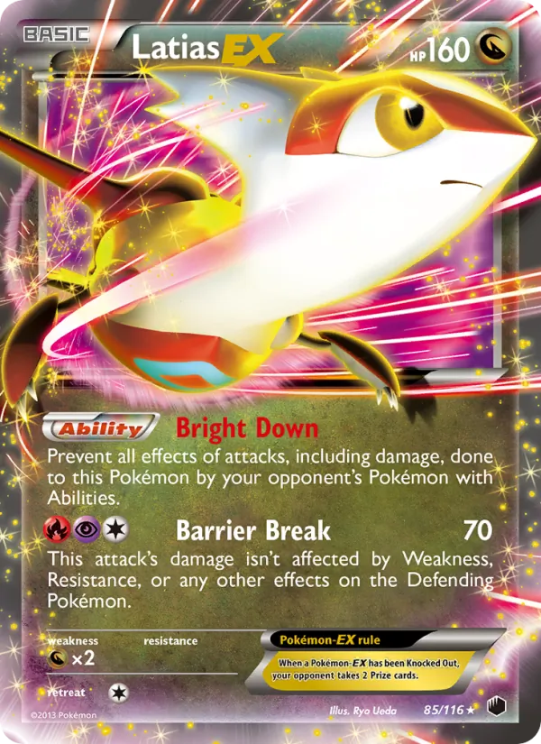 85 Latias-EX – Plasma Freeze