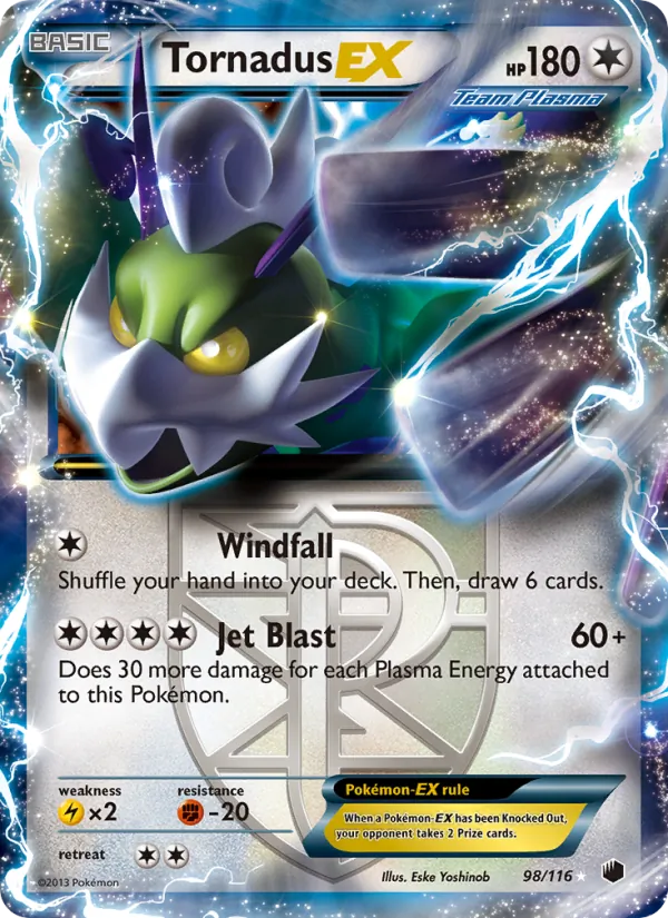98 Tornadus-EX – Plasma Freeze