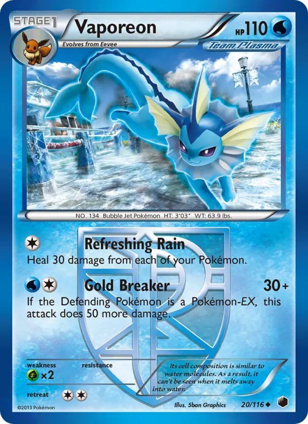 20-RH Vaporeon – Plasma Freeze