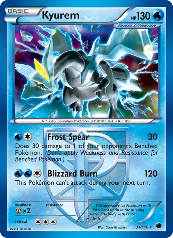 31-RH Kyurem – Plasma Freeze
