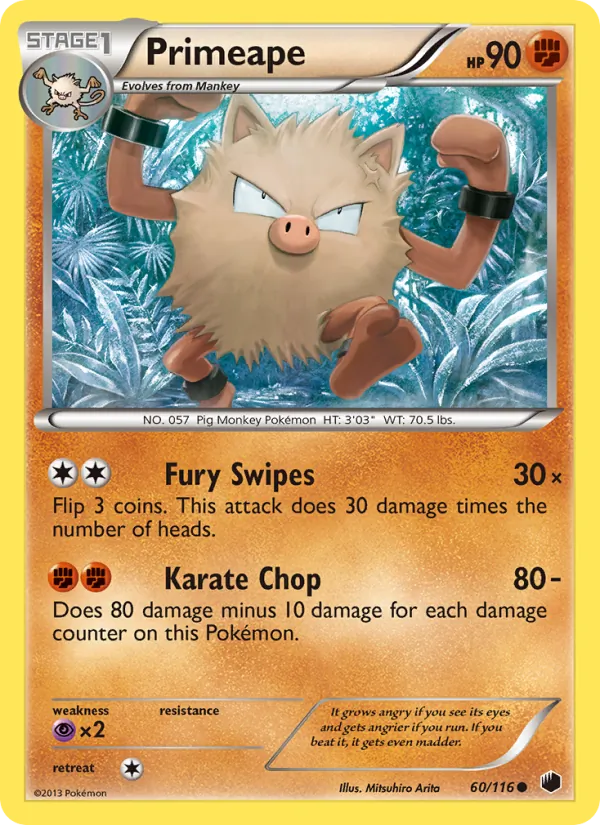 60-RH Primeape – Plasma Freeze
