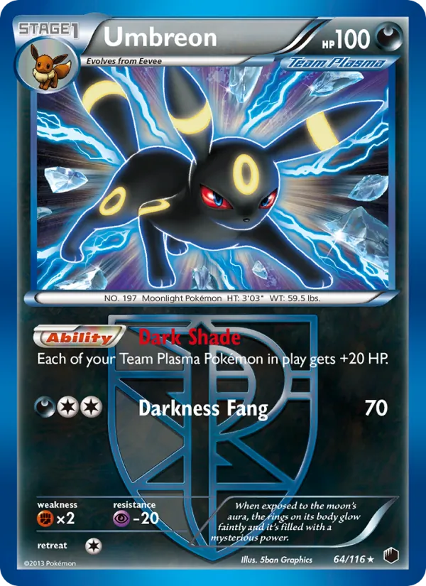 64-RH Umbreon – Plasma Freeze
