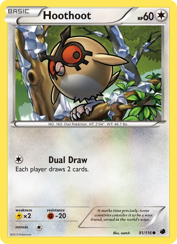 91-RH Hoothoot – Plasma Freeze