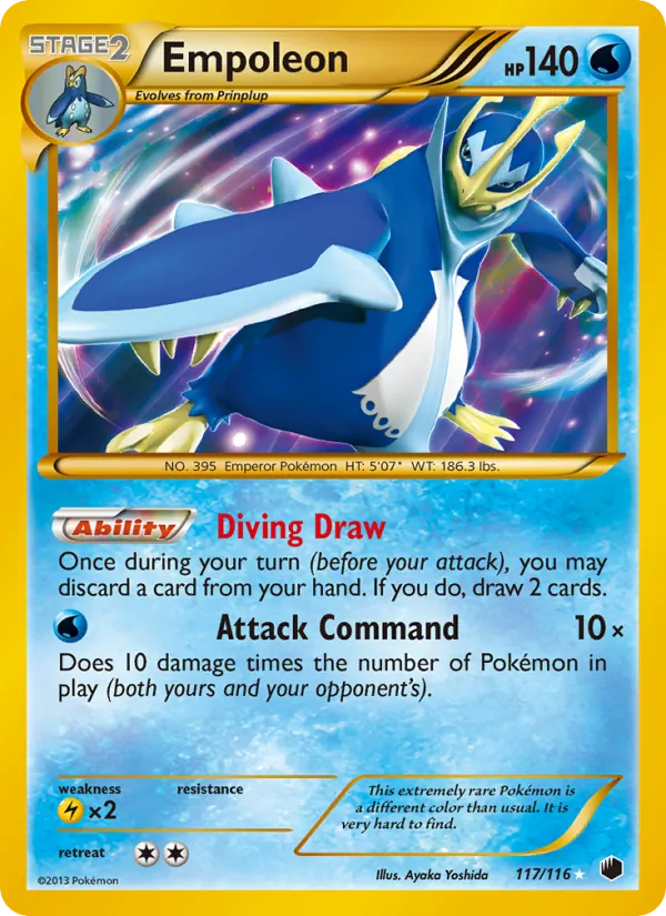 117 Empoleon – Plasma Freeze