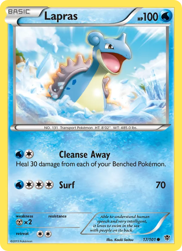 17 Lapras – Plasma Blast