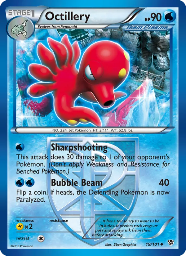 19 Octillery – Plasma Blast