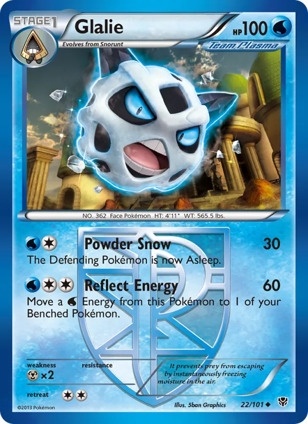 22 Glalie – Plasma Blast