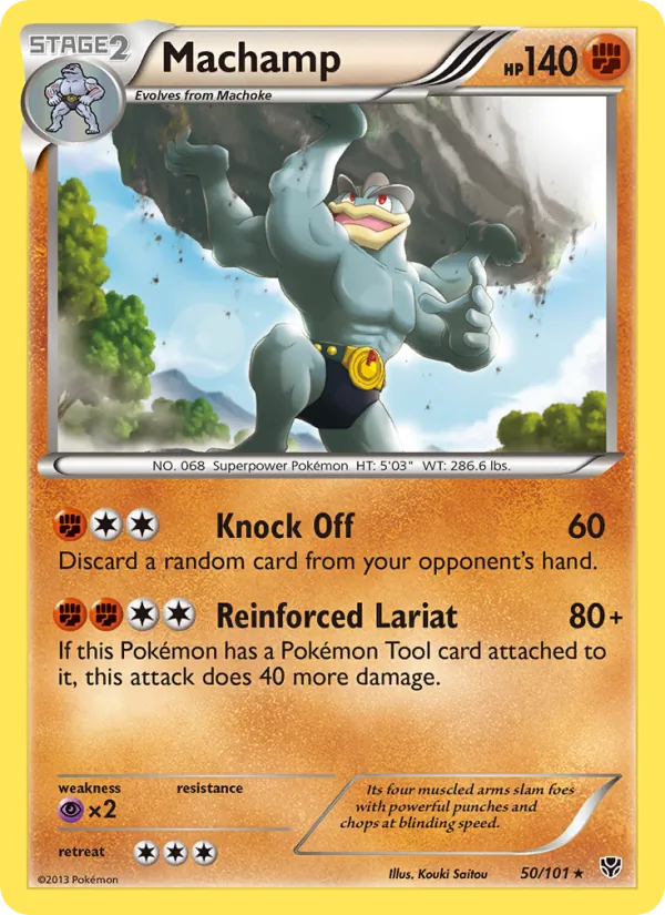 50 Machamp – Plasma Blast
