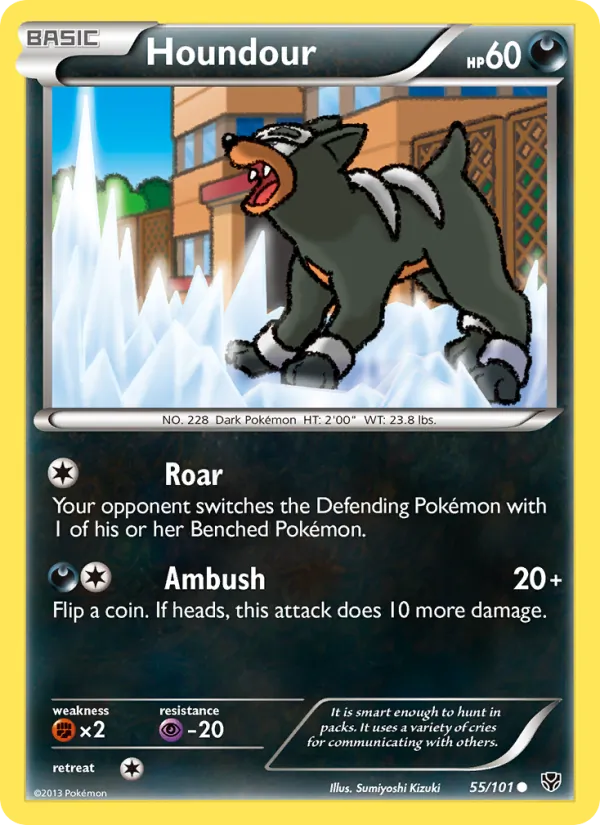 55 Houndour – Plasma Blast