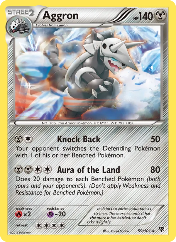 59 Aggron – Plasma Blast
