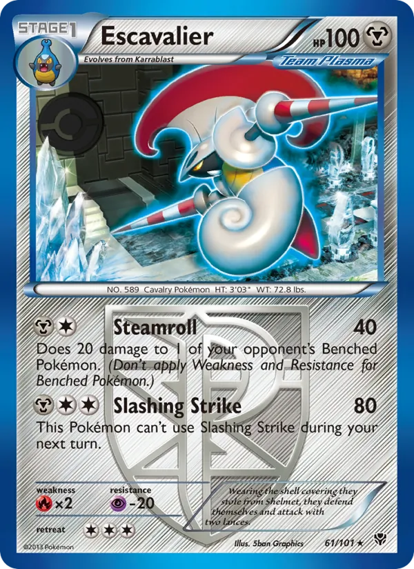 61 Escavalier – Plasma Blast