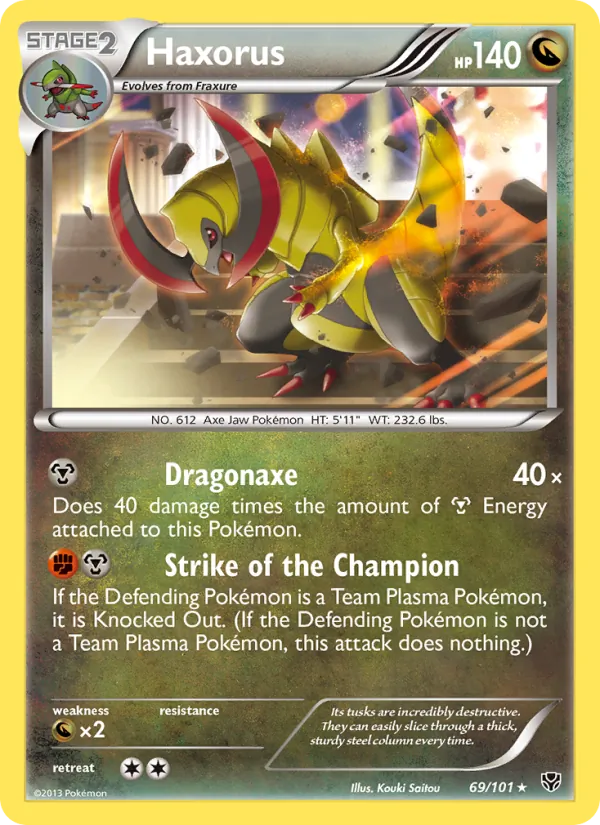 69 Haxorus – Plasma Blast