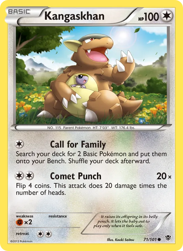 71 Kangaskhan – Plasma Blast