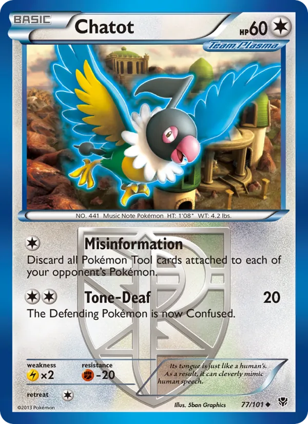 77 Chatot – Plasma Blast