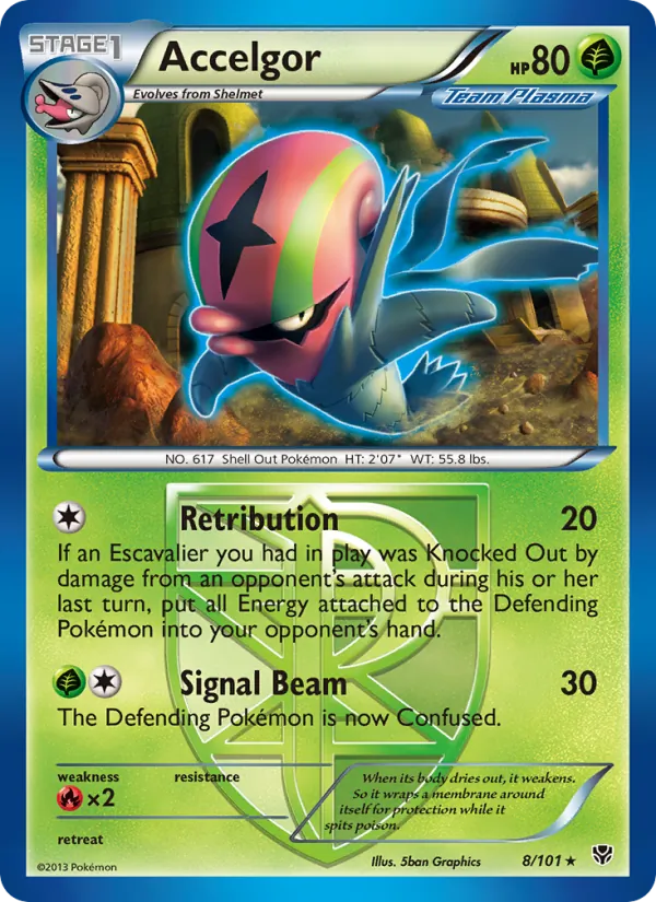 8 Accelgor – Plasma Blast