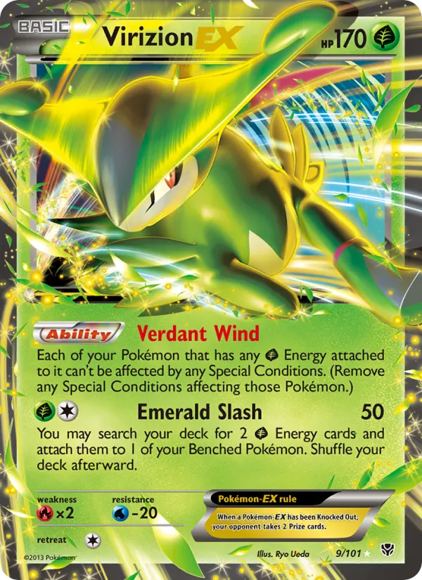 9 Virizion-EX – Plasma Blast