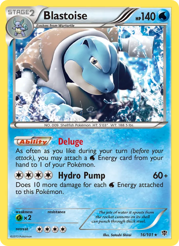 16-RH Blastoise – Plasma Blast