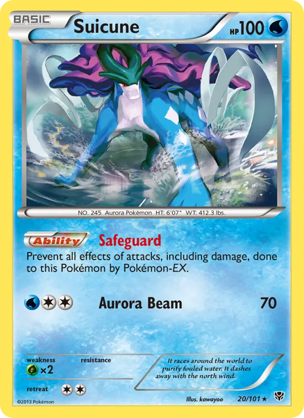 20-RH Suicune – Plasma Blast