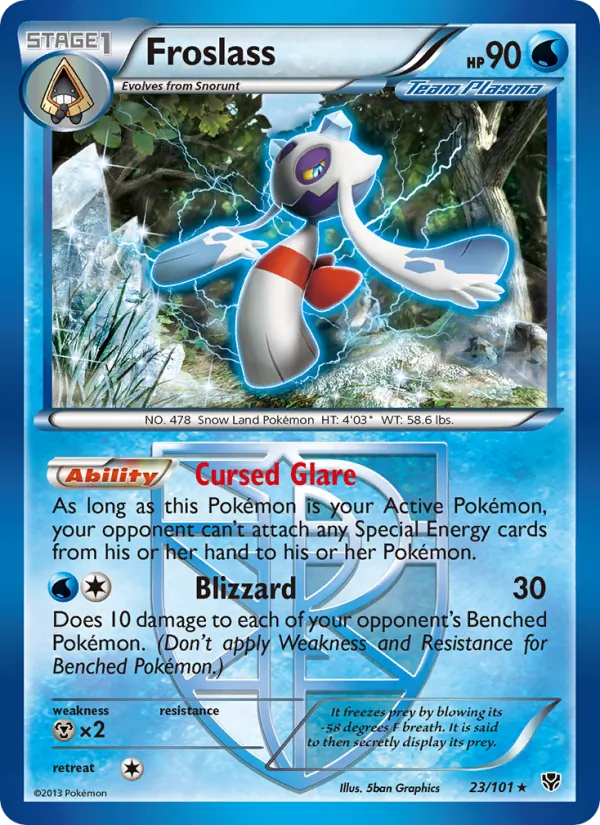 23-RH Froslass – Plasma Blast