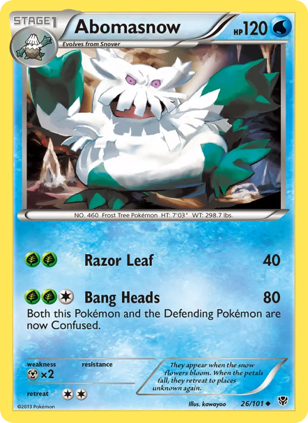 26-RH Abomasnow – Plasma Blast