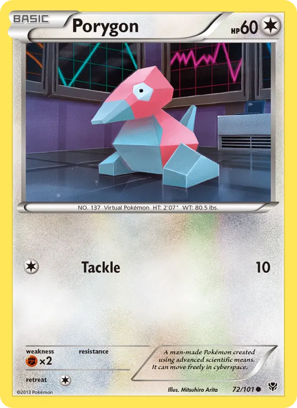 72-RH Porygon – Plasma Blast