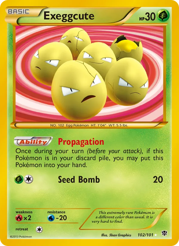 102 Exeggcute – Plasma Blast