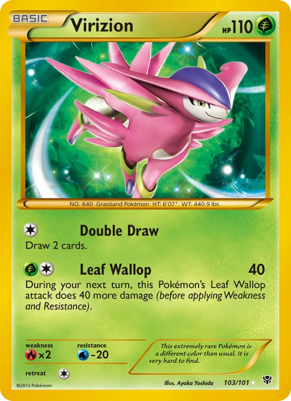 103 Virizion – Plasma Blast