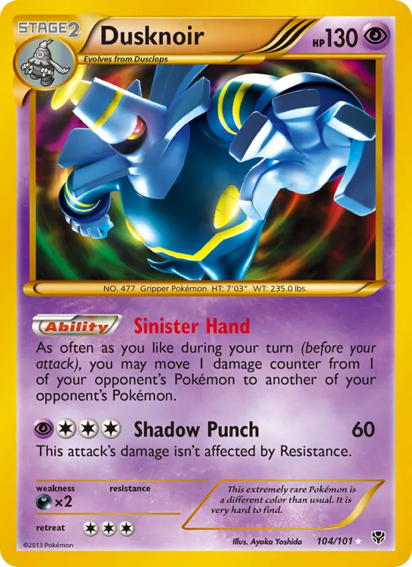 104 Dusknoir – Plasma Blast