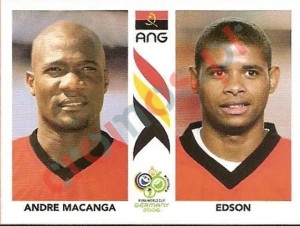 306 Andre Macanga/Edson – FIFA World Cup Germany 2006 Panini