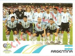 169 Team Photo – FIFA World Cup Germany 2006 Panini
