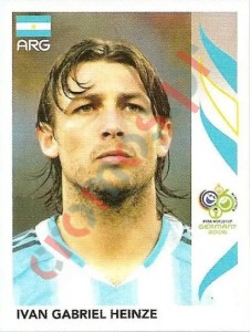 174 Ivan Gabriel Heinze – FIFA World Cup Germany 2006 Panini