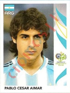 177 Pablo Cesar Aimar – FIFA World Cup Germany 2006 Panini