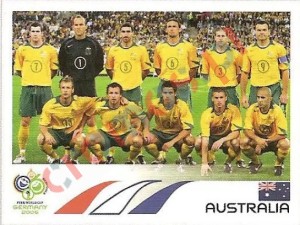 416 Team Photo – FIFA World Cup Germany 2006 Panini