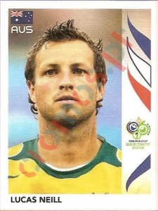 421 Lucas Neill – FIFA World Cup Germany 2006 Panini