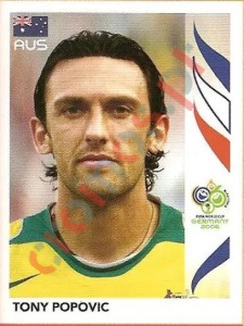 422 Tony Popovic – FIFA World Cup Germany 2006 Panini