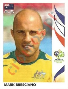 424 Mark Bresciano – FIFA World Cup Germany 2006 Panini