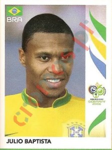 388 Julio Baptista – FIFA World Cup Germany 2006 Panini