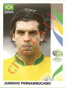 389 Juninho Pernambucano – FIFA World Cup Germany 2006 Panini