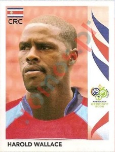 44 Harold Wallace – FIFA World Cup Germany 2006 Panini