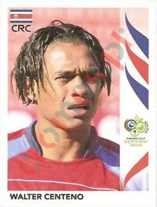 47 Walter Centeno – FIFA World Cup Germany 2006 Panini
