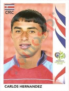 48 Carlos Hernandez – FIFA World Cup Germany 2006 Panini