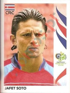 50 Jafet Soto – FIFA World Cup Germany 2006 Panini