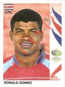 51 Ronald Gomez – FIFA World Cup Germany 2006 Panini