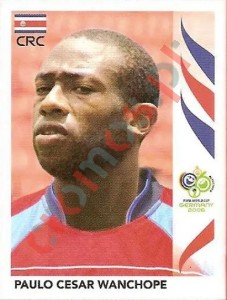 53 Paulo Cesar Wanchope – FIFA World Cup Germany 2006 Panini