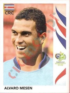 54 Alvaro Mesen – FIFA World Cup Germany 2006 Panini