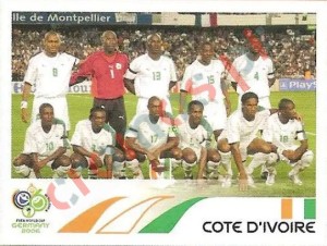 188 Team Photo – FIFA World Cup Germany 2006 Panini