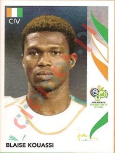 194 Blaise Kouassi – FIFA World Cup Germany 2006 Panini
