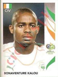 198 Bonaventure Kalou – FIFA World Cup Germany 2006 Panini