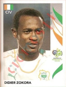 202 Didier Zokora – FIFA World Cup Germany 2006 Panini