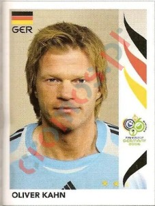 19 Oliver Kahn – FIFA World Cup Germany 2006 Panini